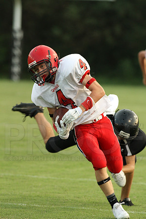 Harmony Grove @ Bauxite (Scrimmage) 8-26-2014 (©Justin Manning) JWM_111