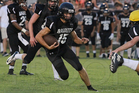 Bauxite Black-Gray games 4th, 5th, 6th, Junior high, Senior high scrimmage 8-22-13 (© Justin Manning) JWM0243