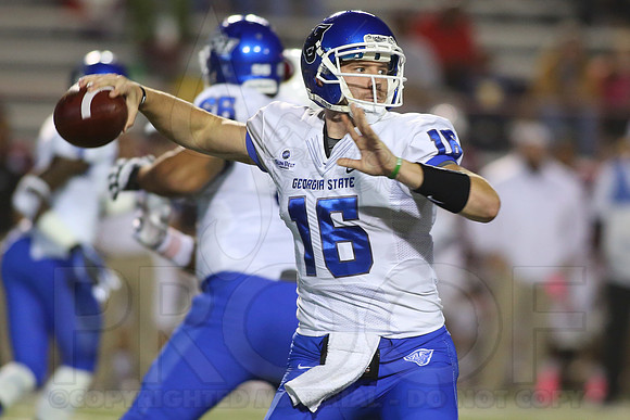 Georgia State @ ULM 10-26-13 (©Justin Manning) JWM_0403