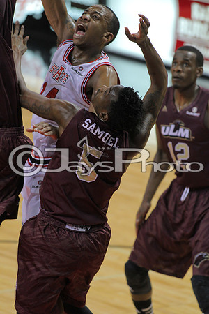ULM @ Arkansas State Men's Basketball 2-21-2015 (©Justin Manning) JWM_218