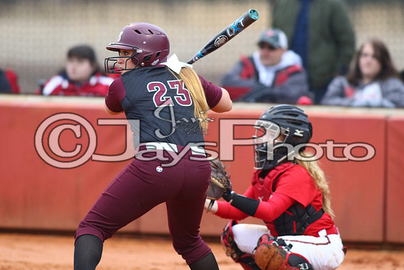 Vilonia @ Benton softball 3-3-2015 (©Justin Manning) JWM_040