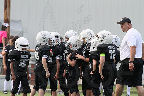 Bauxite Black-Gray games 4th, 5th, 6th, Junior high, Senior high scrimmage 8-22-13 (© Justin Manning) JWM0026