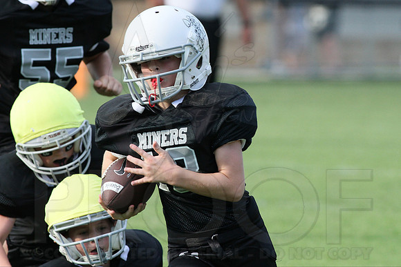 Bauxite Black-Gray games 4th, 5th, 6th, Junior high, Senior high scrimmage 8-22-13 (© Justin Manning) JWM0057