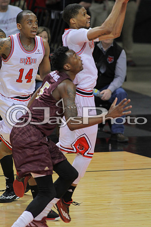 ULM @ Arkansas State Men's Basketball 2-21-2015 (©Justin Manning) JWM_234