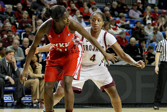 Western Kentucky vs. UALR Women's 3-10-13 JWM0018 (©Justin Manning)