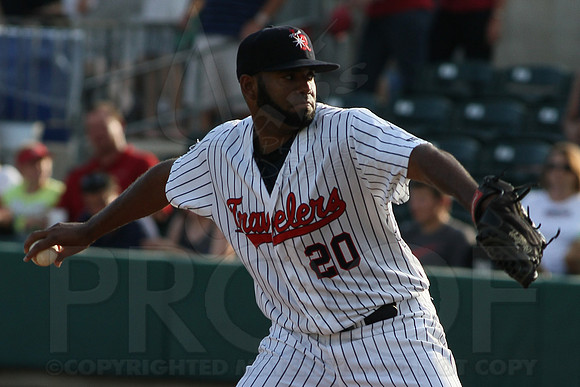 Springfield Cardinals @ Arkansas Travelers 8-3-13 (© Justin Manning) JWM0016