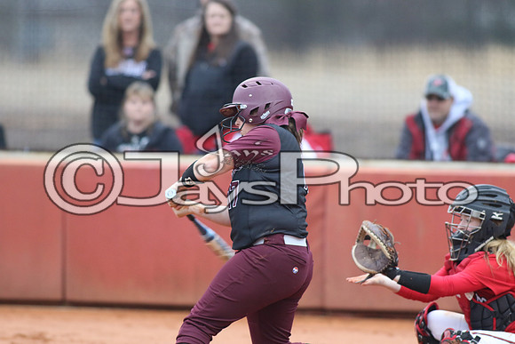 Vilonia @ Benton softball 3-3-2015 (©Justin Manning) JWM_007