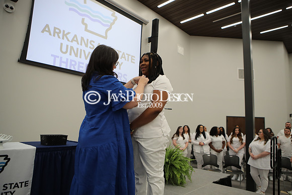 Arkansas State University Three Rivers Health Sciences' Pinning Ceremony (LPN & RN) 5-9-24_JWM_0218