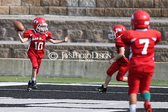 Glen Rose @ Bauxite peewee 3rd Grade football_0085