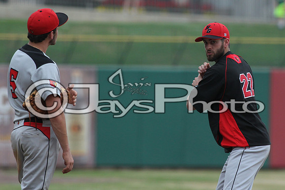 Harmony Grove vs. Episcopal Baseball (Dickey Stephens Park) 4-2-2015 (©Justin Manning) JWM_0334