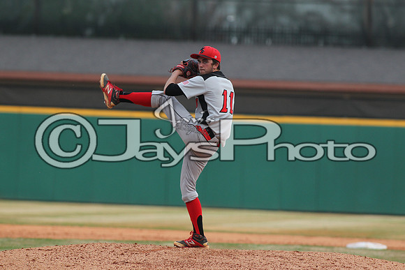 Harmony Grove vs. Episcopal Baseball (Dickey Stephens Park) 4-2-2015 (©Justin Manning) JWM_0353