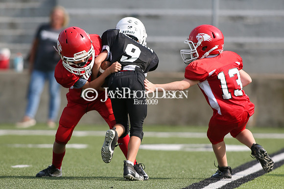 Glen Rose @ Bauxite peewee 3rd Grade football_0137