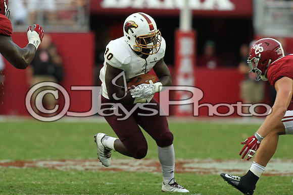 University of Louisiana-Monroe @ Alabama 9-26-2015 (©Justin Manning) JWM_0574