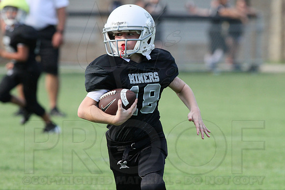 Bauxite Black-Gray games 4th, 5th, 6th, Junior high, Senior high scrimmage 8-22-13 (© Justin Manning) JWM0055