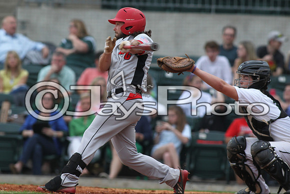 Harmony Grove vs. Episcopal Baseball (Dickey Stephens Park) 4-2-2015 (©Justin Manning) JWM_0166