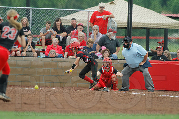 Rose Bud vs. Harmony Grove Regional Softball 5-9-2014 (© Justin Manning) JWM_0084