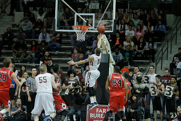 Arkansas State @ UALR Men's Basketball 3-1-2014 (© Justin Manning) JWM_0088