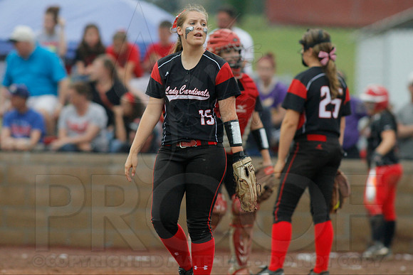 Rose Bud vs. Harmony Grove Regional Softball 5-9-2014 (© Justin Manning) JWM_0288