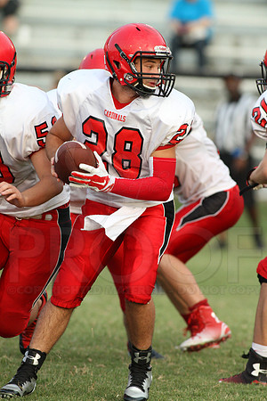 Harmony Grove @ Bauxite (Scrimmage) 8-26-2014 (©Justin Manning) JWM_89
