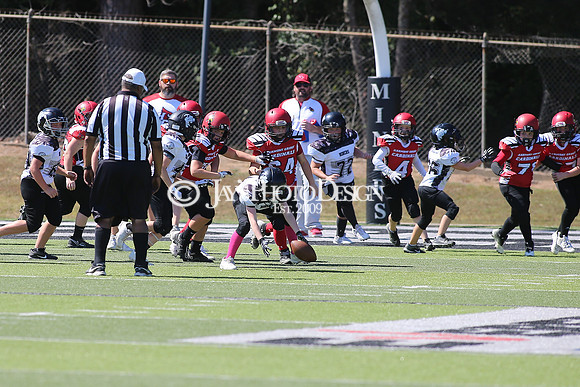 Harmony Grove @ Bauxite peewee football 9-16-23_JWM_0255