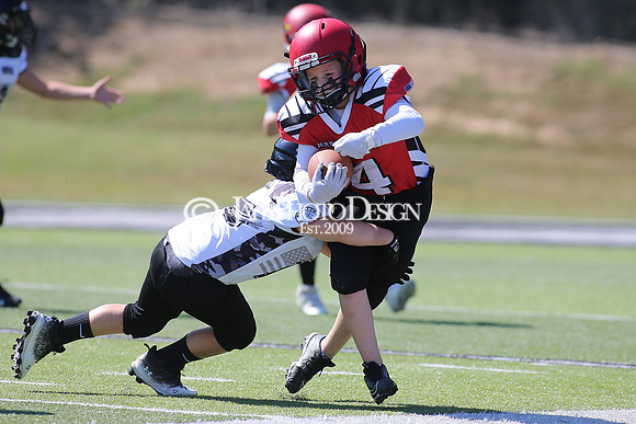Harmony Grove @ Bauxite peewee football 9-16-23_JWM_0297