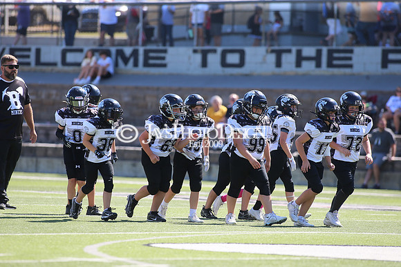 Harmony Grove @ Bauxite peewee football 9-16-23_JWM_0315