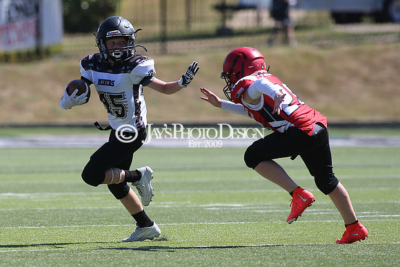 Harmony Grove @ Bauxite peewee football 9-16-23_JWM_0341