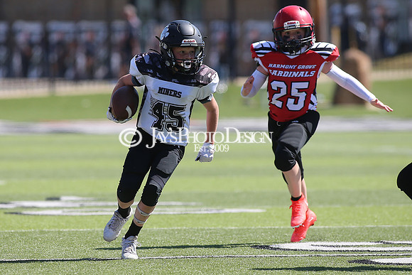 Harmony Grove @ Bauxite peewee football 9-16-23_JWM_0346
