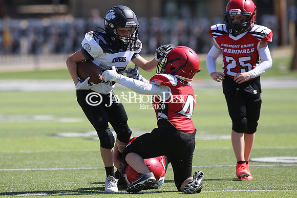 Harmony Grove @ Bauxite peewee football 9-16-23_JWM_0356