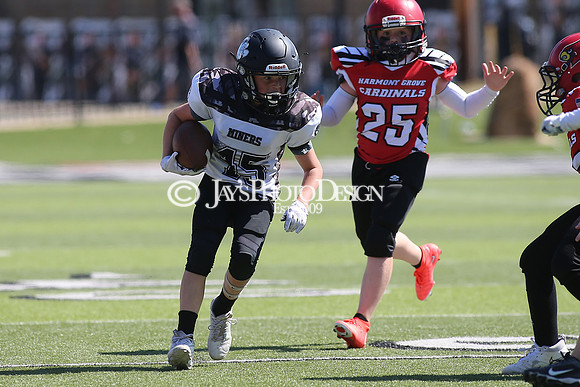 Harmony Grove @ Bauxite peewee football 9-16-23_JWM_0347