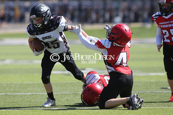 Harmony Grove @ Bauxite peewee football 9-16-23_JWM_0359