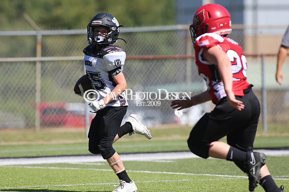 Harmony Grove @ Bauxite peewee football 9-16-23_JWM_0393