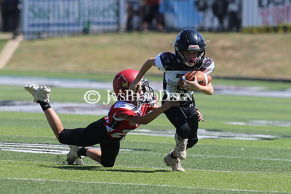 Harmony Grove @ Bauxite peewee football 9-16-23_JWM_0432