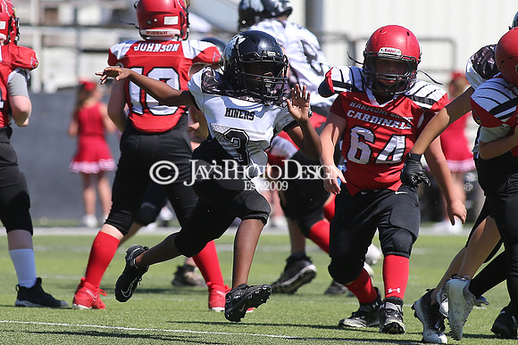 Harmony Grove @ Bauxite peewee football 9-16-23_JWM_0426