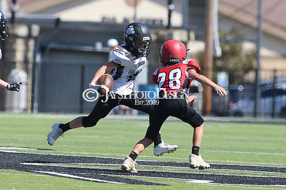 Harmony Grove @ Bauxite peewee football 9-16-23_JWM_0450