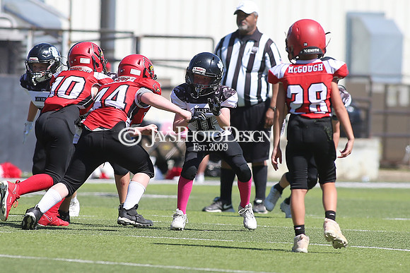 Harmony Grove @ Bauxite peewee football 9-16-23_JWM_0462
