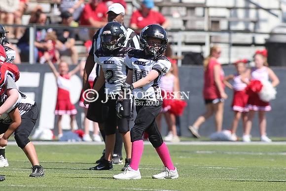 Harmony Grove @ Bauxite peewee football 9-16-23_JWM_0467