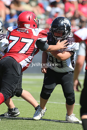 Harmony Grove @ Bauxite peewee football 9-16-23_JWM_0509