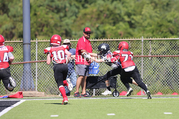 Harmony Grove @ Bauxite peewee football 9-16-23_JWM_0514