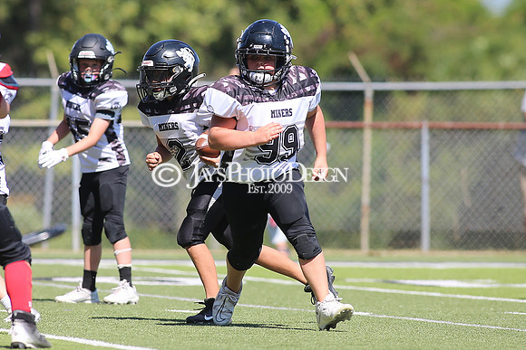 Harmony Grove @ Bauxite peewee football 9-16-23_JWM_0522