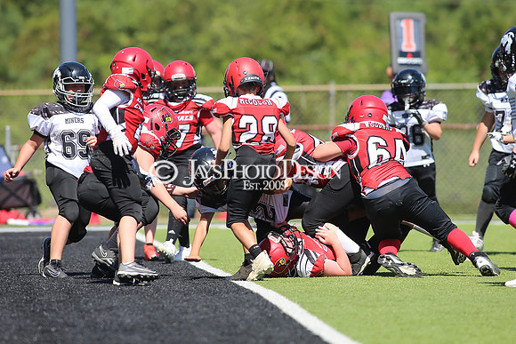 Harmony Grove @ Bauxite peewee football 9-16-23_JWM_0526