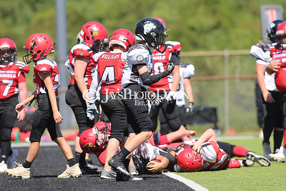 Harmony Grove @ Bauxite peewee football 9-16-23_JWM_0532
