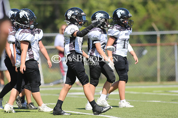 Harmony Grove @ Bauxite peewee football 9-16-23_JWM_0533