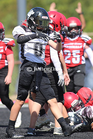Harmony Grove @ Bauxite peewee football 9-16-23_JWM_0531