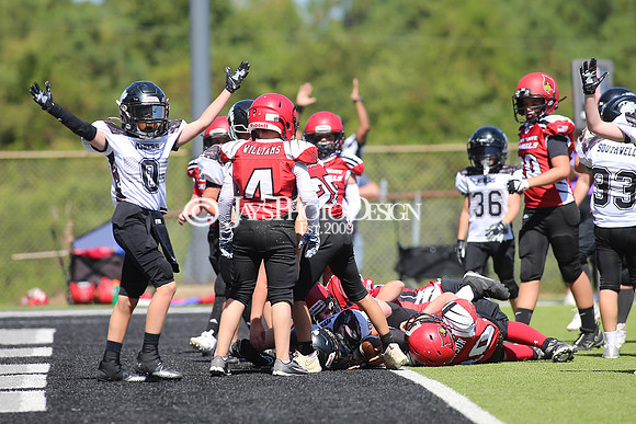 Harmony Grove @ Bauxite peewee football 9-16-23_JWM_0528