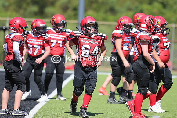 Harmony Grove @ Bauxite peewee football 9-16-23_JWM_0538