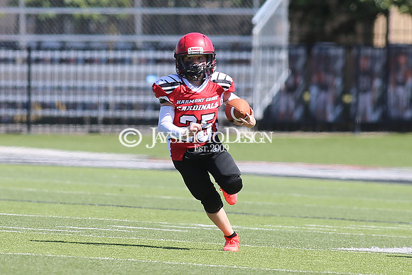 Harmony Grove @ Bauxite peewee football 9-16-23_JWM_0573