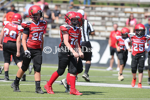 Harmony Grove @ Bauxite peewee football 9-16-23_JWM_0626