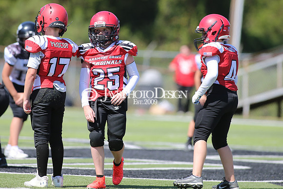 Harmony Grove @ Bauxite peewee football 9-16-23_JWM_0609