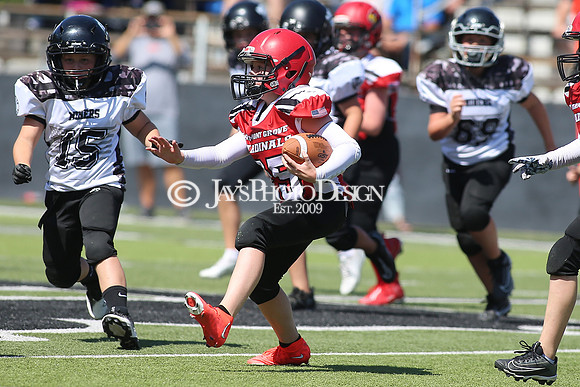 Harmony Grove @ Bauxite peewee football 9-16-23_JWM_0634